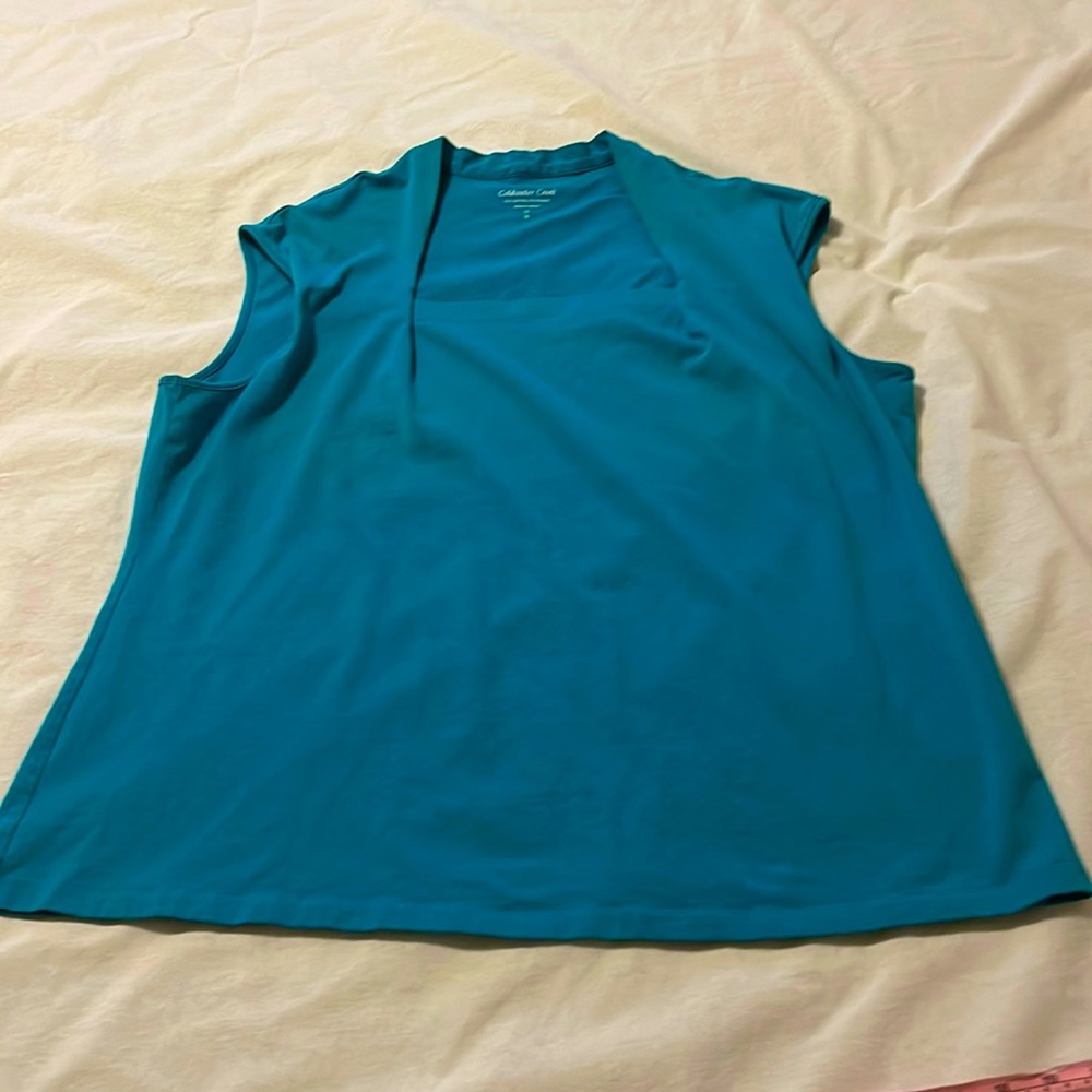 COLDWATER CREEK sleeveless shirt